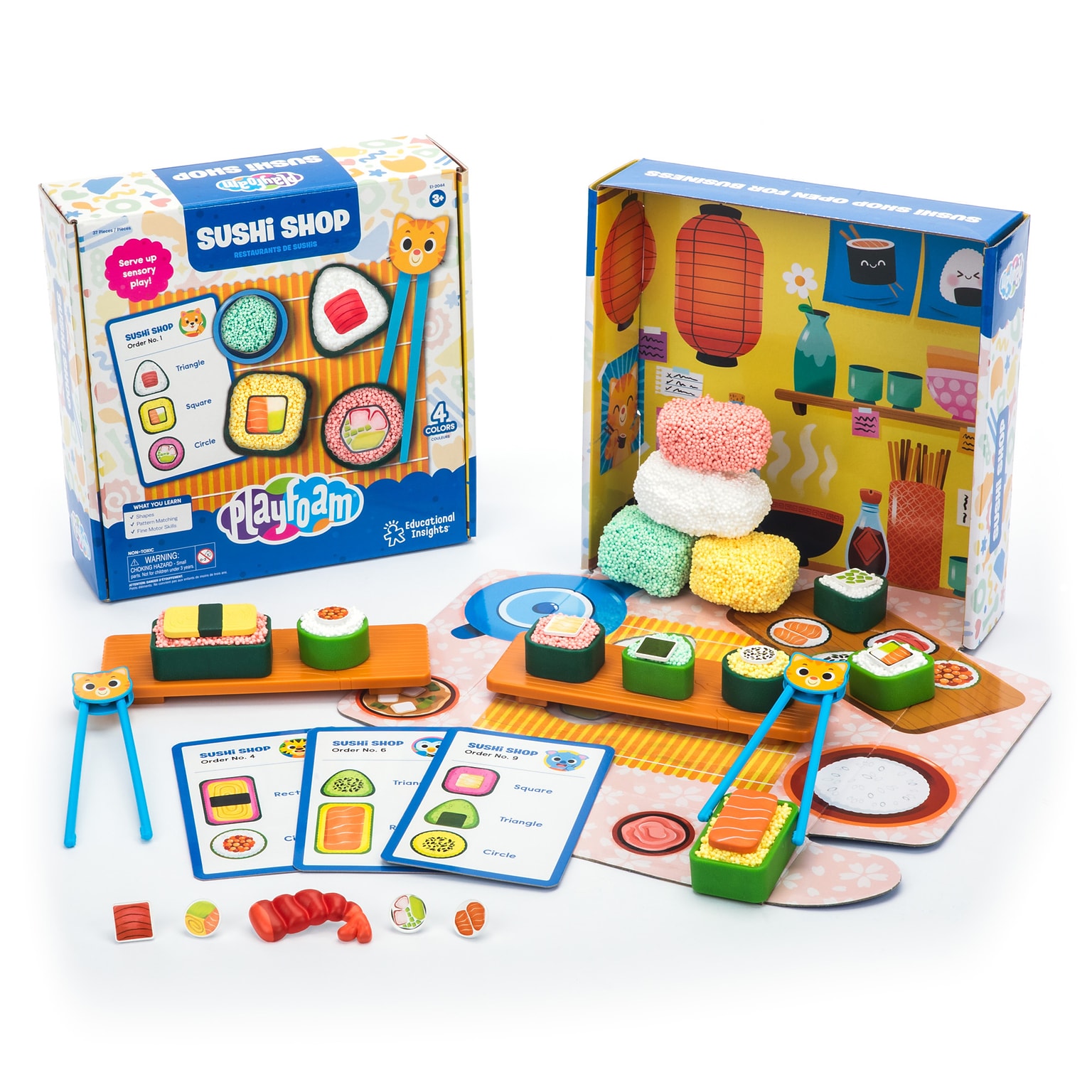 Educational Insights Playfoam Sushi Shop,  Ages 3+ (2044)