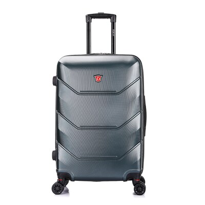 DUKAP Zonix 26" Hardside Suitcase, 4-Wheeled Spinner, TSA Checkpoint Friendly, Green (DKZON00M-GRE)