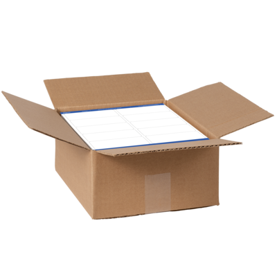 Avery Laser Waterproof Shipping Labels, 2 x 4, White, 5,000 Labels/Box (95523)