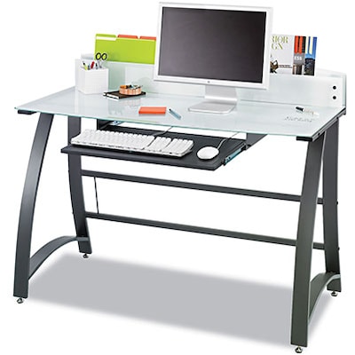Safco® Xpressions Computer Workstation; 37H x 47W x 23D, Black