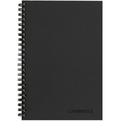 Cambridge QuickNotes Business Notebook, 5 x 8, Legal Ruled, 80 Sheets, Gray (06096)