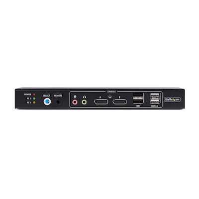 StarTech P2ADD121D-KVM-SWITCH USB DisplayPort HDMI 8-Port KVM Switch
