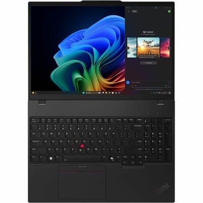Lenovo ThinkPad T16 Gen 4 16" AI Laptop, Copilot+ PC, AMD Ryzen AI 5 PRO 340, 2 GHz, 16GB RAM, 256GB SSD, Windows 11 Pro, Black