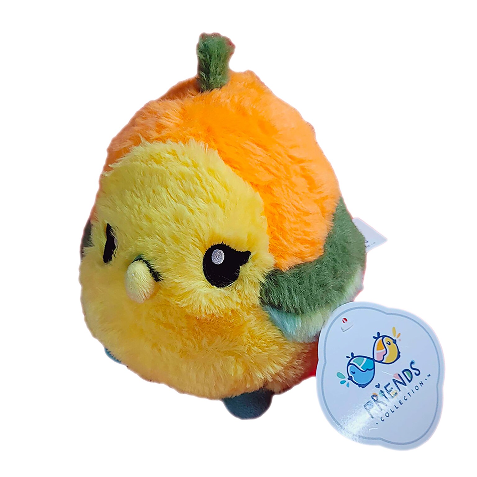 Borbs Mango Bird Stuffed Animal, Multicolored (HFBMANGO)