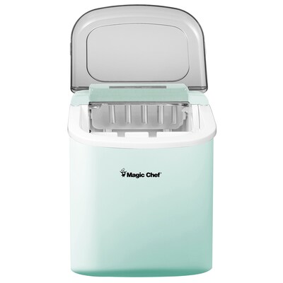 Magic Chef Countertop Ice Maker Mint Green (MCIM27M)