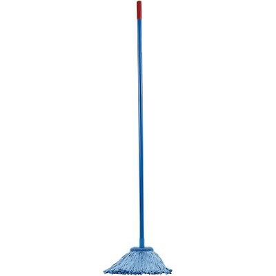 Layflat® Mop Combo Kit; 54 Handle, w/2 16-oz Mopheads, Blue