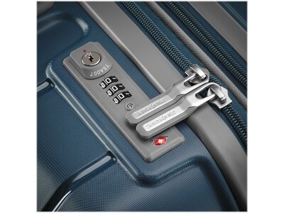 Samsonite Freeform 21.25" Hardside Carry-On Suitcase, 4-Wheeled Spinner, TSA Checkpoint Friendly, Navy (78255-1596)