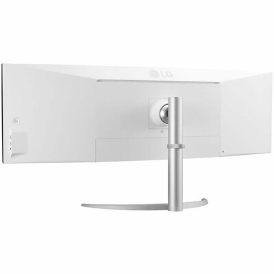 LG UltraWide 49" Curved Nano IPS Monitor, Black Glossy/Silver Texture (49BQ95C-W)