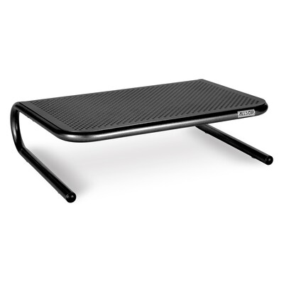 Allsop Metal Art Jr. Monitor Stand, Pearl Black (30165)