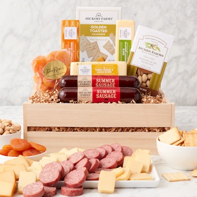 Hickory Farms Meat & Cheese Gift Crate