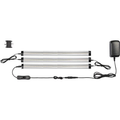 Lorell 20” Monitor Light Bar, Silver (LLR82020)