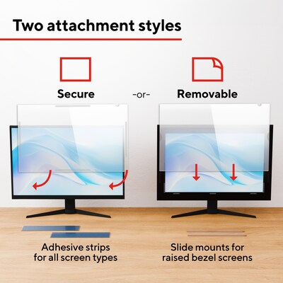 Staples TECH Blue Light Filter for 24” Widescreen Monitor (16:10) (ST63417)