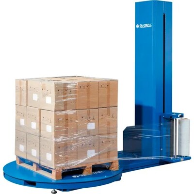 Global Industrial Semi-Automatic Stretch Wrap Machine w/ NTEP Scale (238507)