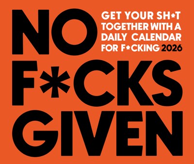 2026 Willow Creek No F*cks Given 6.2" x 5.4" Day-to-Day Calendar (54338)