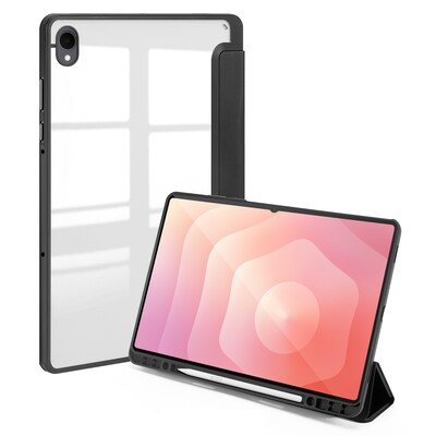 SaharaCase Venture Series TPU 11 Folio Case for Galaxy Tab S11, Scorpion Black (TB00484)