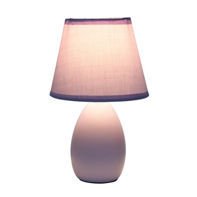 Simple Designs 9.45 LED Table Lamp, Purple (LT2009-PRP-LB)