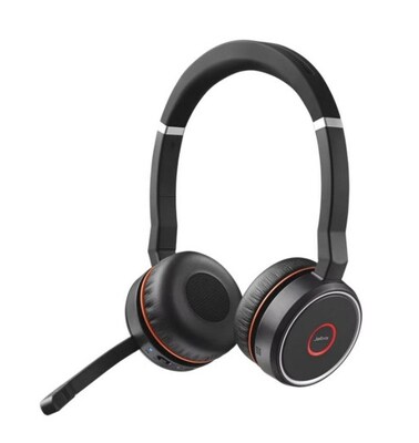Jabra Evolve 75 SE Wireless Active Noise Canceling Bluetooth Stereo Headset (7599-842-109)