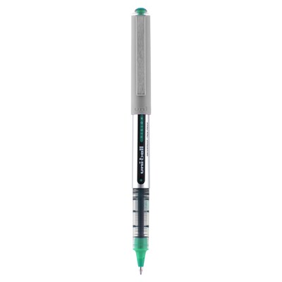 Uniball Vision Needle Rollerball Pens, Black Pens Pack of 5, Micro