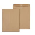 Sustainable Earth by Staples Clasp & Moistenable Glue Catalog Envelopes, 10 x 13, Natural Brown, 1