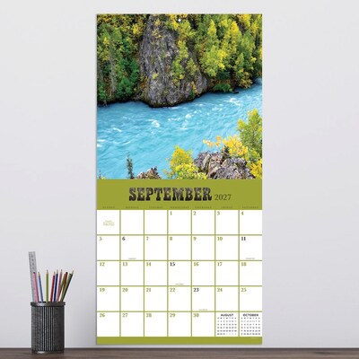2027 TF Publishing Alaska 10" x 12" Monthly Wall Calendar, Multicolored (27-1053)