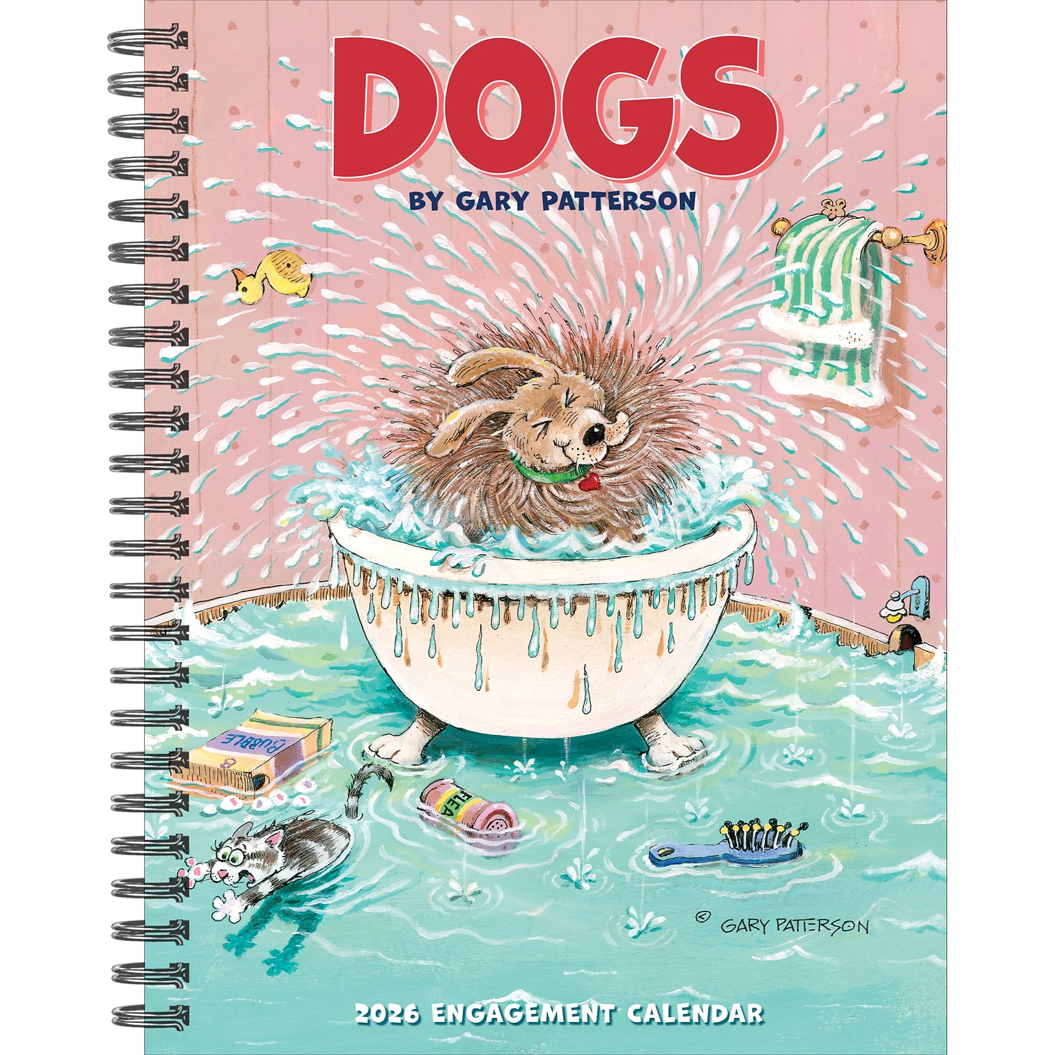 2026 Willow Creek Dogs by Gary Patterson 6.5 x 8.5 Daily & Monthly Personal Organizer (54635)