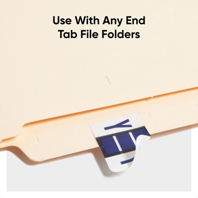 Smead BCCR Labels File Folder Label, Y, Violet, 500 Labels/Pack (67095)