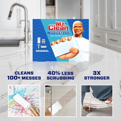 Mr. Clean Magic Eraser Original White Scouring Pad, 10/Pack (69516)