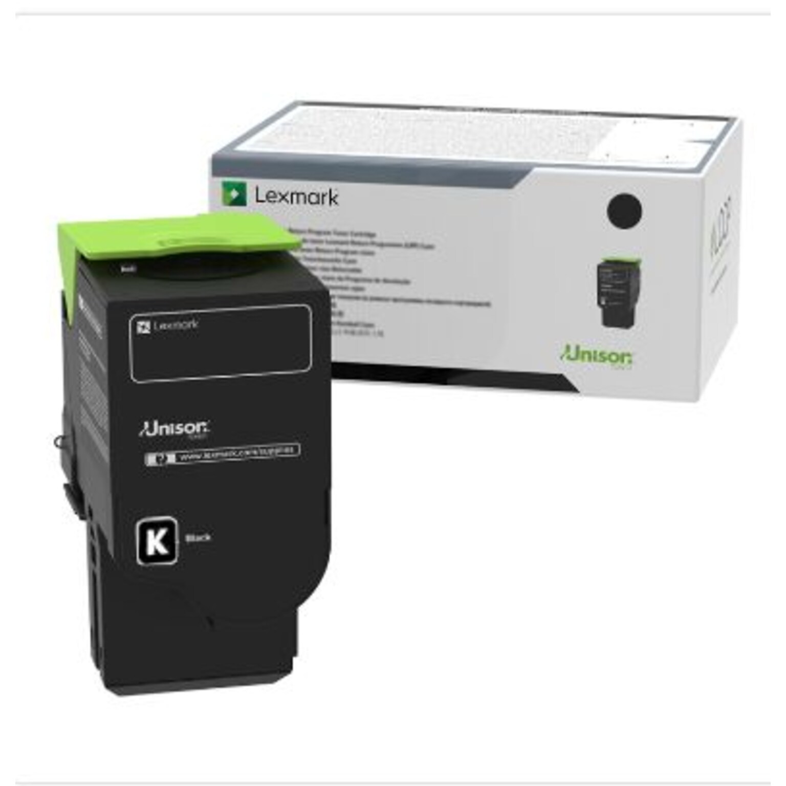 Lexmark 75 Black High Yield, Return Program 15.8K Toner Cartridge (75M1H0)