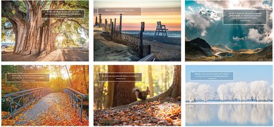 Custom Coronado Moments Inspir Wall Calendar Spiral