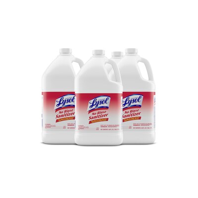 Lysol Professional No Rinse Sanitizer, 1 Gallon (3624174389)