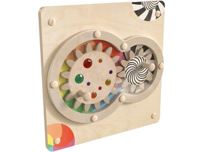 Flash Furniture Bright Beginnings Turning Gears STEAM Wall Activity Board (MK-ME14719-GG)