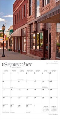 2026 BrownTrout Cornhusker State Nebraska Places 12" x 12" Monthly Wall Calendar (9798330703036)
