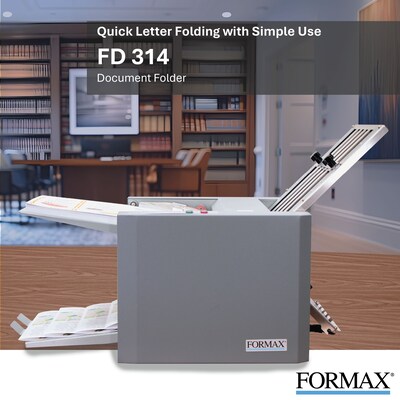 Formax FD 314 Automatic Paper Folder, 250 Sheets (FD314)