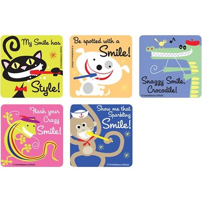 SmileMakers® Snazzy Smile Sticker Assortment