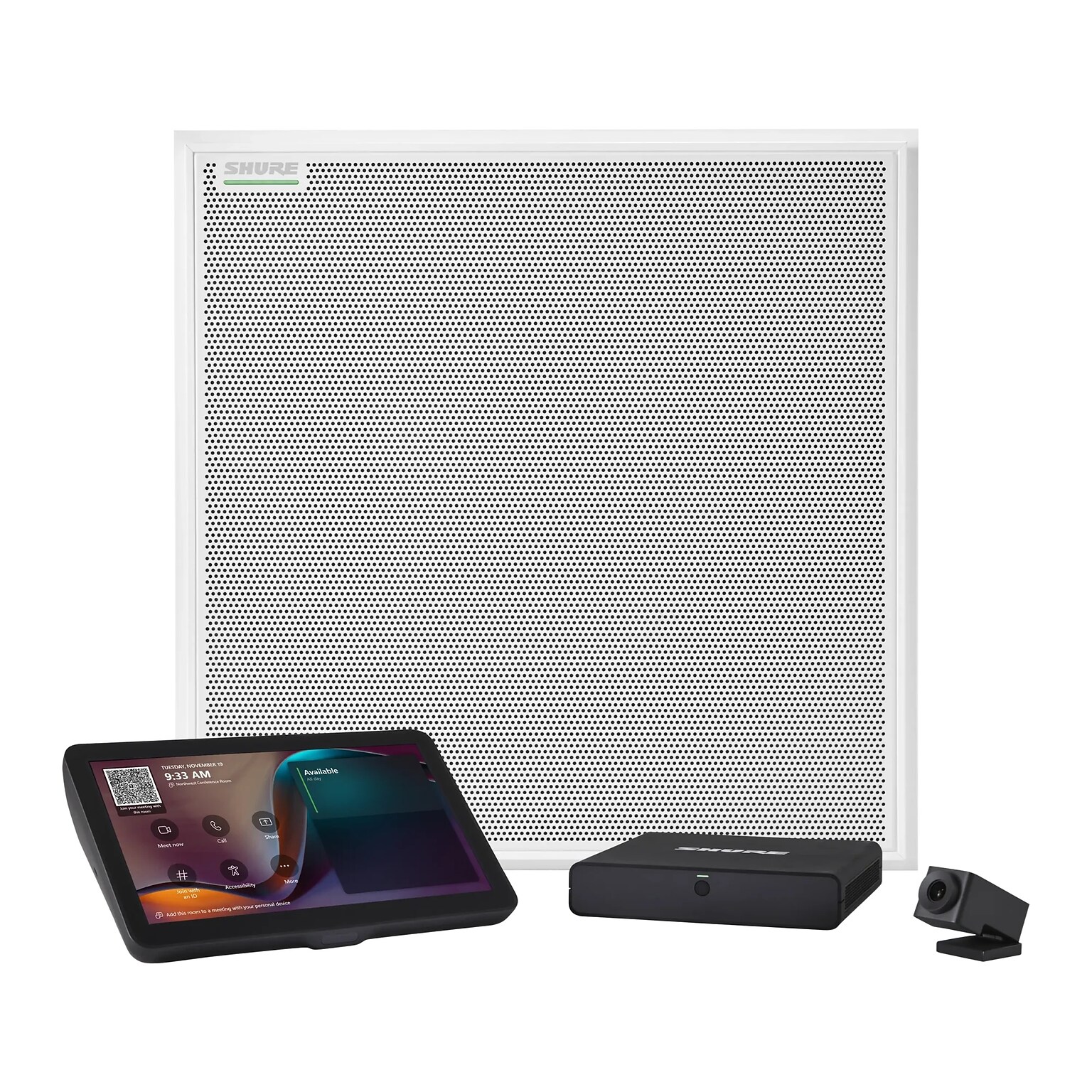 SHURE IntelliMix Room Kit HD 1920x1080 Video Conferencing System, Desktop, Black (IMXRK30)