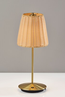 Adesso Andy LED Table Lamp, Antique Brass (4074-21)