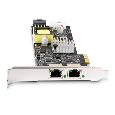 StarTech 2-Port PCI Express Gigabit Ethernet Adapter (PR22GIP-NETWORK-CARD)