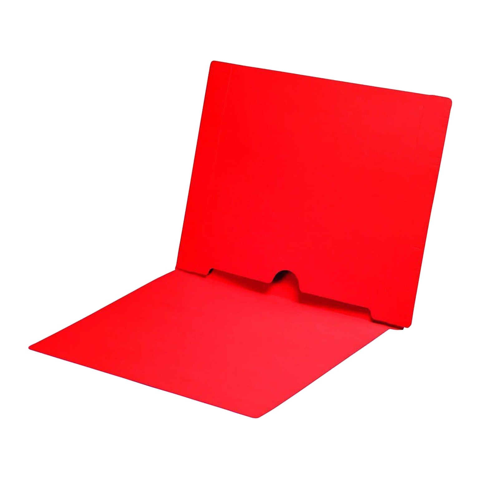 Medical Arts Press End Tab File Folder, Straight Cut, Letter-Size, Red, 50/Box (S-09017-RED)