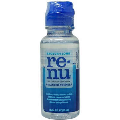 Renu Advanced Formula, 2 oz Bottle, 6 Bottles/Bag, 18 Bags/Carton