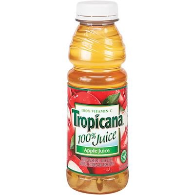 Tropicana® 100% Juice; Apple, 15.2-oz, 12/Case
