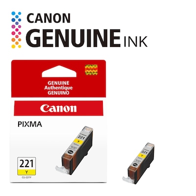 Canon 221 Yellow Standard Yield Ink Cartridge   (2949B001)