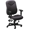 Tiffany Industries™ Comfort Series Executive Chairs with Cut-Out Feature; Posture; Grey