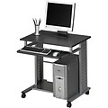Mayline® Empire Mobile PC Carts; Charcoal Grey