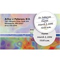 Medical Arts Press® WriteOnce™ Peel-Off Sticker Appointment Cards; Multi-Marble