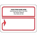 Custom-Printed Single-Cut Jumbo Mailing Labels; 5x4