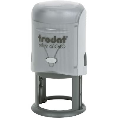 Self-inking Custom Message Stamp; 1-5/8 Diameter, Up to 10 Lines