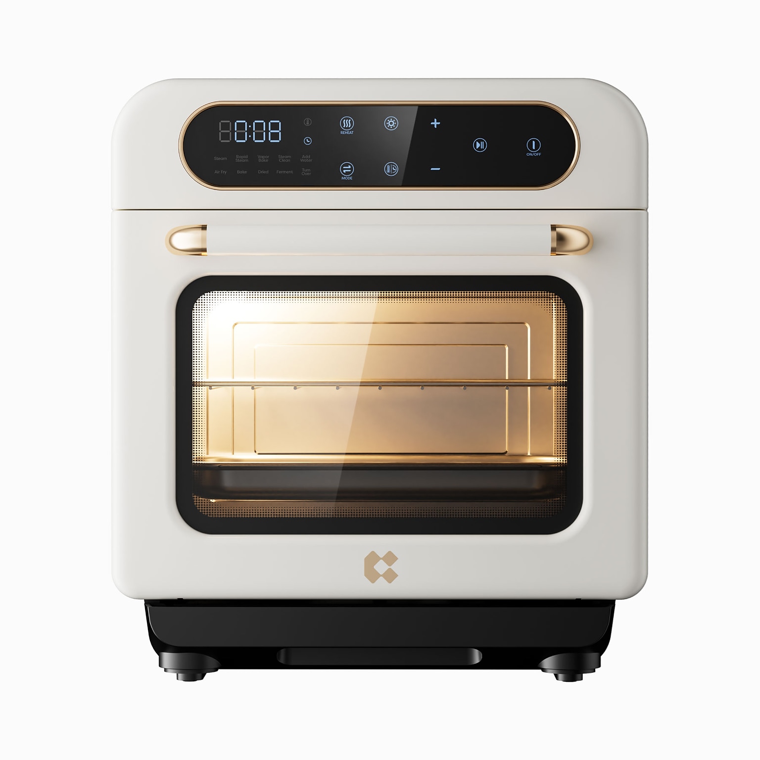 Ciarra Nosh 8-in-1 Steam Oven, Ivory Mist (CASO12W)