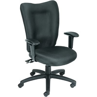 Boss® B2007 Series Fabric Multi-Task Chair; Black