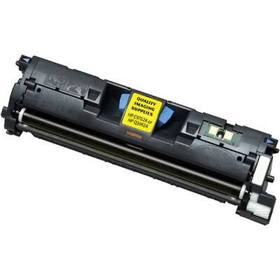 Quill Brand Remanufactured HP 122A (Q3962A) Yellow High Yield Laser Toner Cartridge (100% Satisfaction Guaranteed)