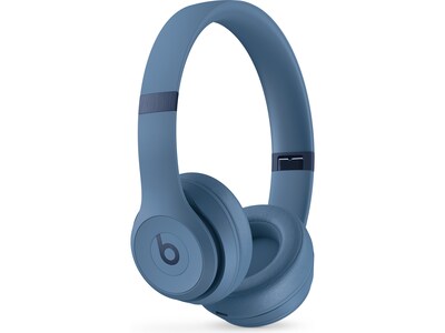 Beats Solo 4 Wireless On-Ear Headphones, Bluetooth, Slate Blue (MUW43LL/A)